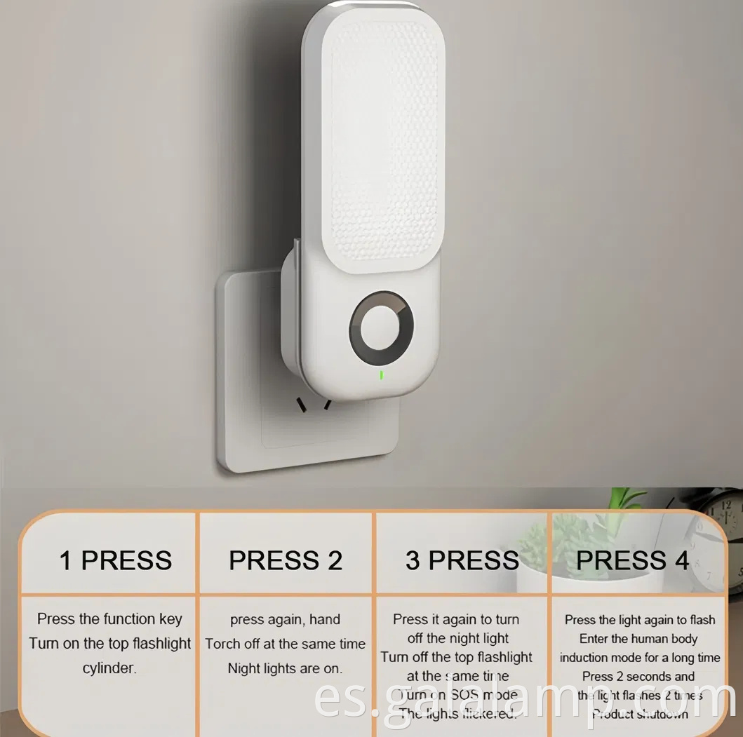 Dusk to Dawn Luz de pared al aire libre inteligente con sensor